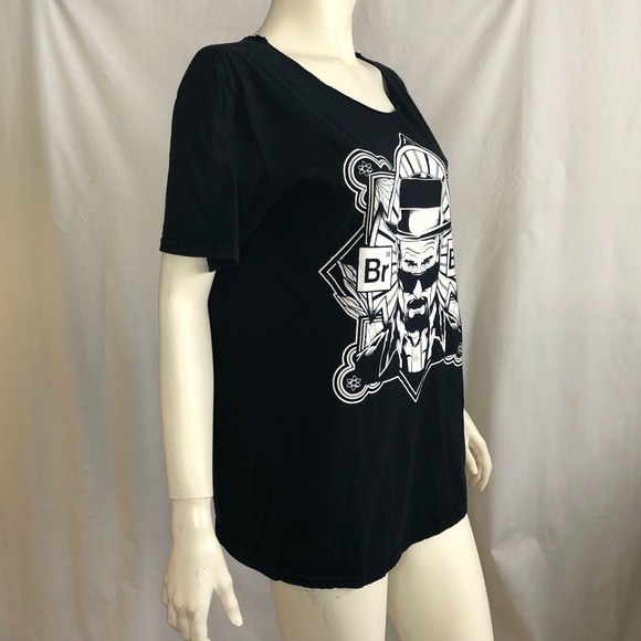Woman’s Breaking Bad official 2013 black and white t shirt size large - Picture 2 of 12